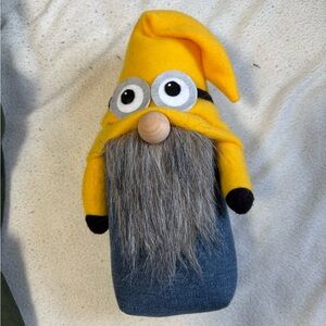 Homemade Local Yellow and Blue Minion Gnome Plush